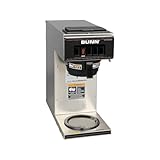 BUNN 13300.0001 VP17-1SS Pourover Coffee Brewer with 1-Warmer, Stainless Steel, Silver, Standard