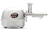 Angel Juicer AG-5500 Stainless Steel Premium Cold Press Slow Juicing Machine, SUS-304 Food Grade, 3HP Grinding Force, 82RPM Masticating Slow Juicer