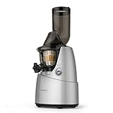 Kuvings Whole Slow Juicer B6000S - Higher Nutrients and Vitamins, BPA-Free Components, Easy to Clean, Ultra Efficient 240W, 60RPMs, Includes Blank Strainer-Silver