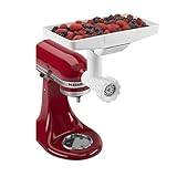 KitchenAid KN12AP Stand Mixer Attachment Pack 3 with Food Grinder, Citrus Juicer and Sausage Stuffer