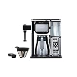 Ninja Coffee Bar Auto-iQ Programmable Coffee Maker with 6 Brew Sizes, 5 Brew Options, Milk Frother, Removable Water Reservoir, Stainless Carafe (CF097)