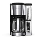 Ninja Coffee Maker Hot and Cold Brewed System CP307 Black Auto-iQ & Milk  Frother