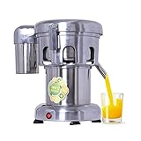 Commercial Juice Extractor, 110V Heavy Duty Centrifugal Juicer Machine Electric Stainless Steel Whole Vegetable & Fruit Juice Maker Squeezer ( 80 - 100 kg/hr Juice Amount )