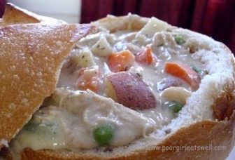 Recipe: Creamy Navy Bean Soup with Chicken & Veggies